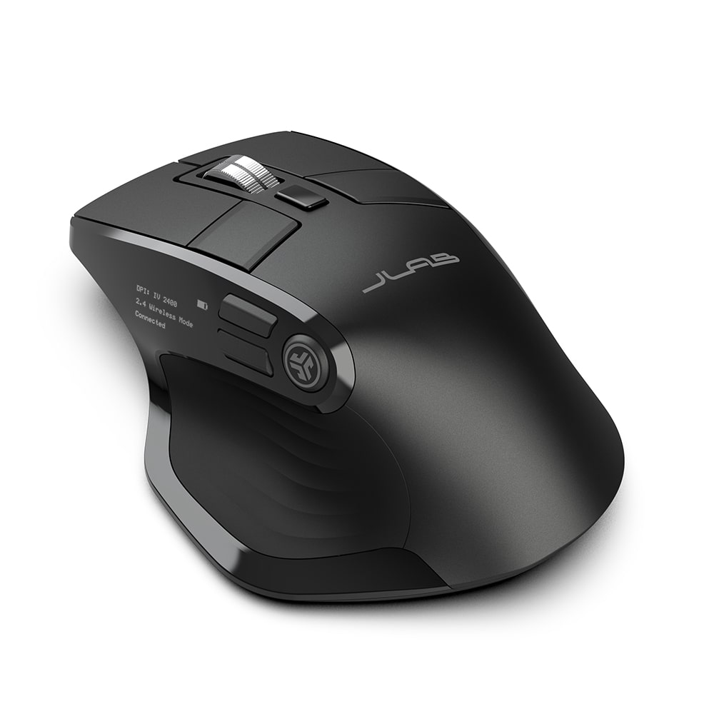 JLab Epic Wireless Keyboard and Mouse Combo - Ergonomic Design for Home, Office, and Gaming Use