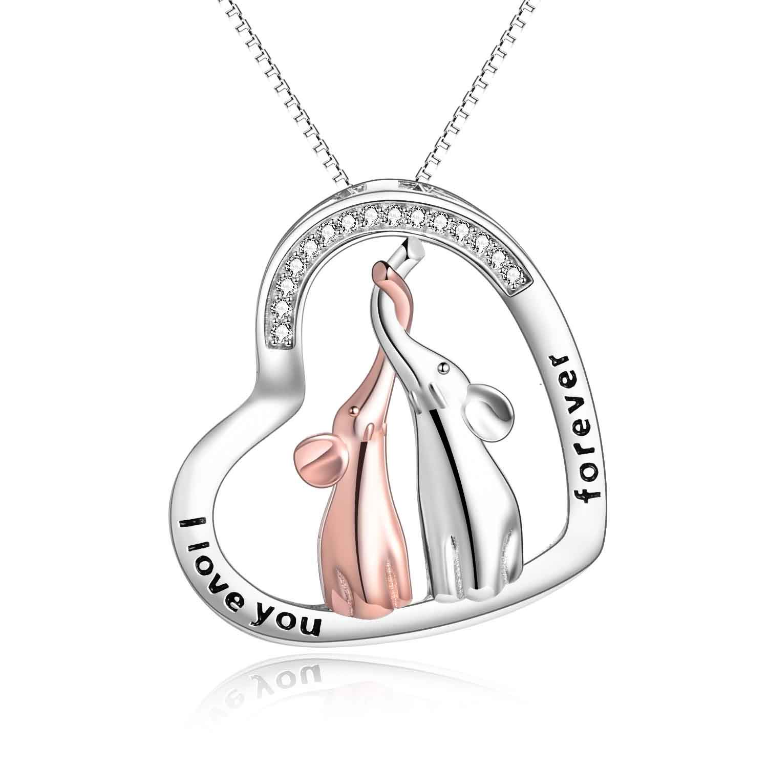 POPLYKE 925 Sterling Silver Animal Necklace - Elegant Jewelry Gift for Mom, Women, Daughter | Perfect Mother's Day, Birthday & Anniversary Present | Ideal for Casual Wear, Special Occasions & Everyday Elegance