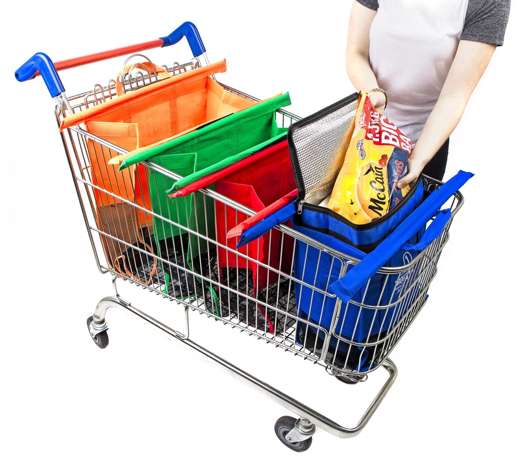 BergHOFF Insulated Trolley Bag - Heavy Duty Freezer Bag for Groceries, Picnics & Camping - Leakproof Cooler Bag with Wheels for Easy Transport - Perfect for Shopping, Travel & Outdoor Adventures