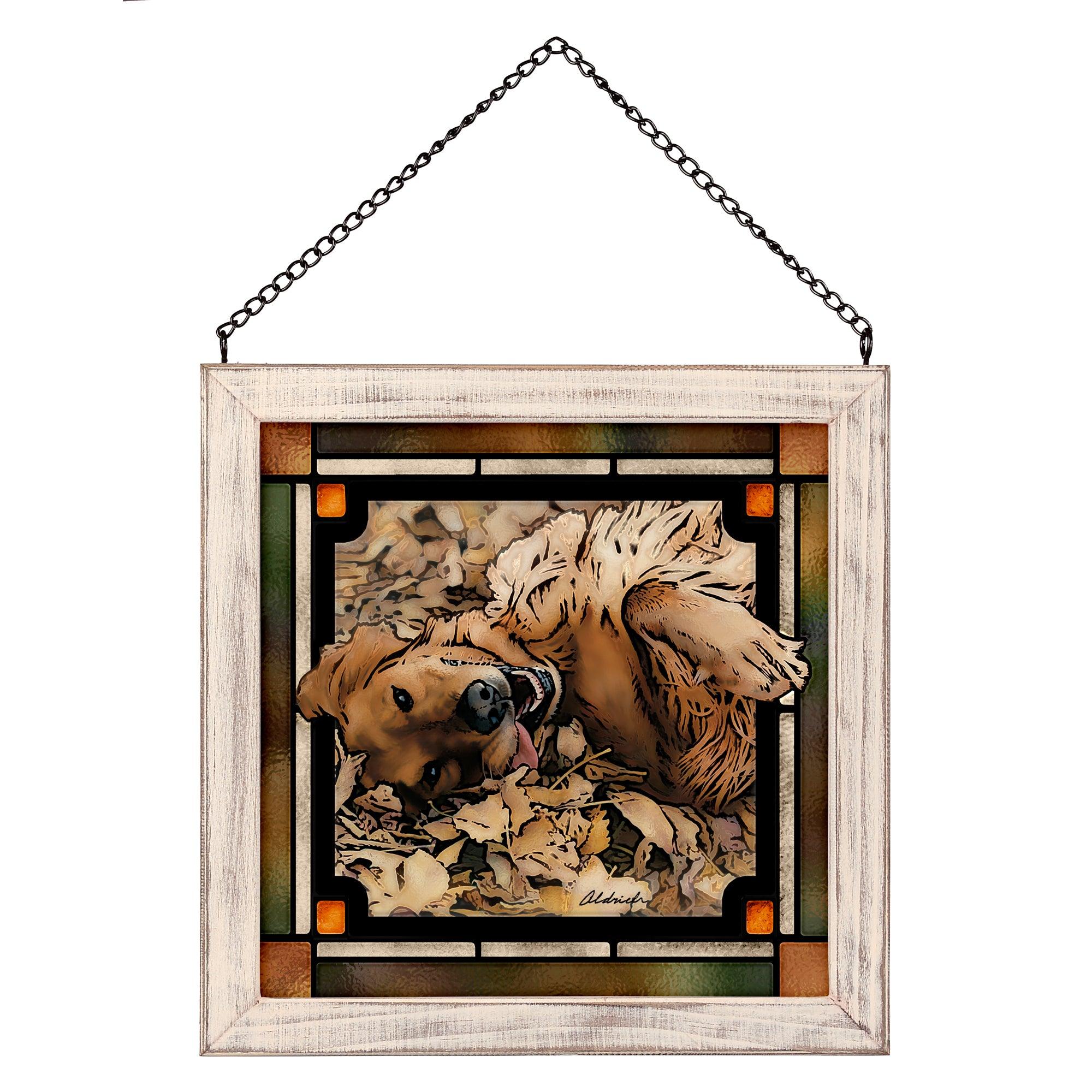 Golden Retriever Dog Costume for Fall Festival - Cute Pet Halloween Outfit for Dogs, Thanksgiving & Autumn Photo Shoots