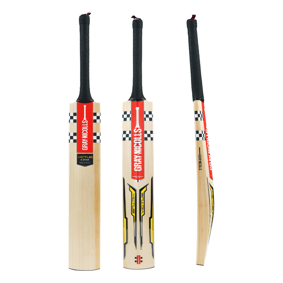 Gray Nicolls Victus Players Cricket Bat - Premium English Willow for Professional & Amateur Players - Perfect for Matches, Training & Practice Sessions
