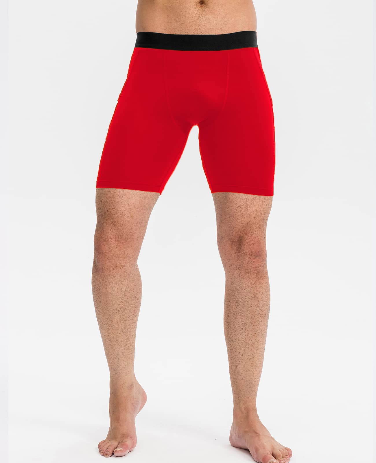 SPVISE 1 or 3 Pack Men's Compression Shorts with Pockets - Breathable Spandex Workout Underwear for Gym, Running, Basketball & Sports | Moisture-Wicking & Supportive Activewear for Training, Cycling & Outdoor Activities