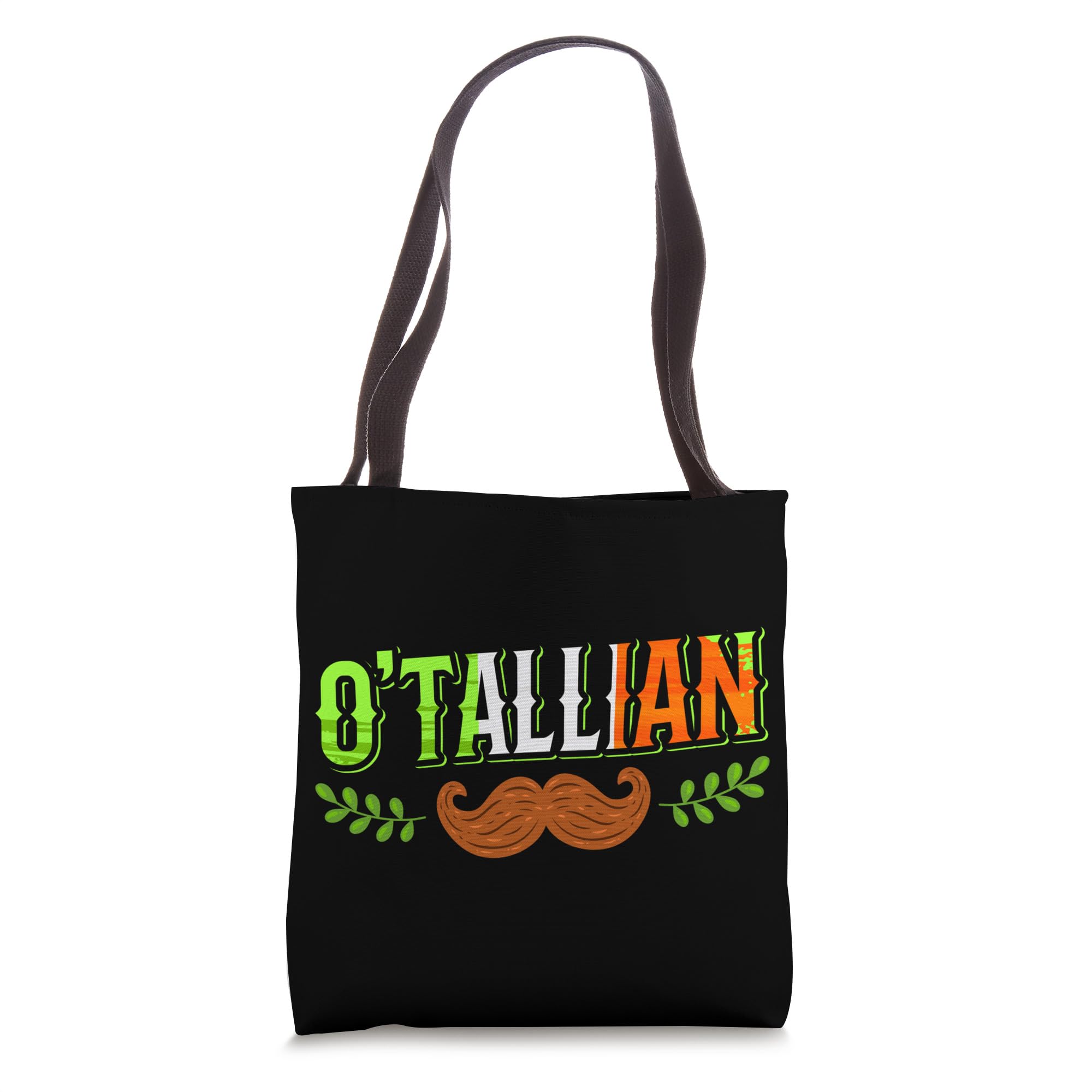 O'tallian Irish Italian St. Patrick's Day Leprechaun Ireland Tote Bag - Perfect for St. Paddy's Celebrations, Irish Festivals & Everyday Use