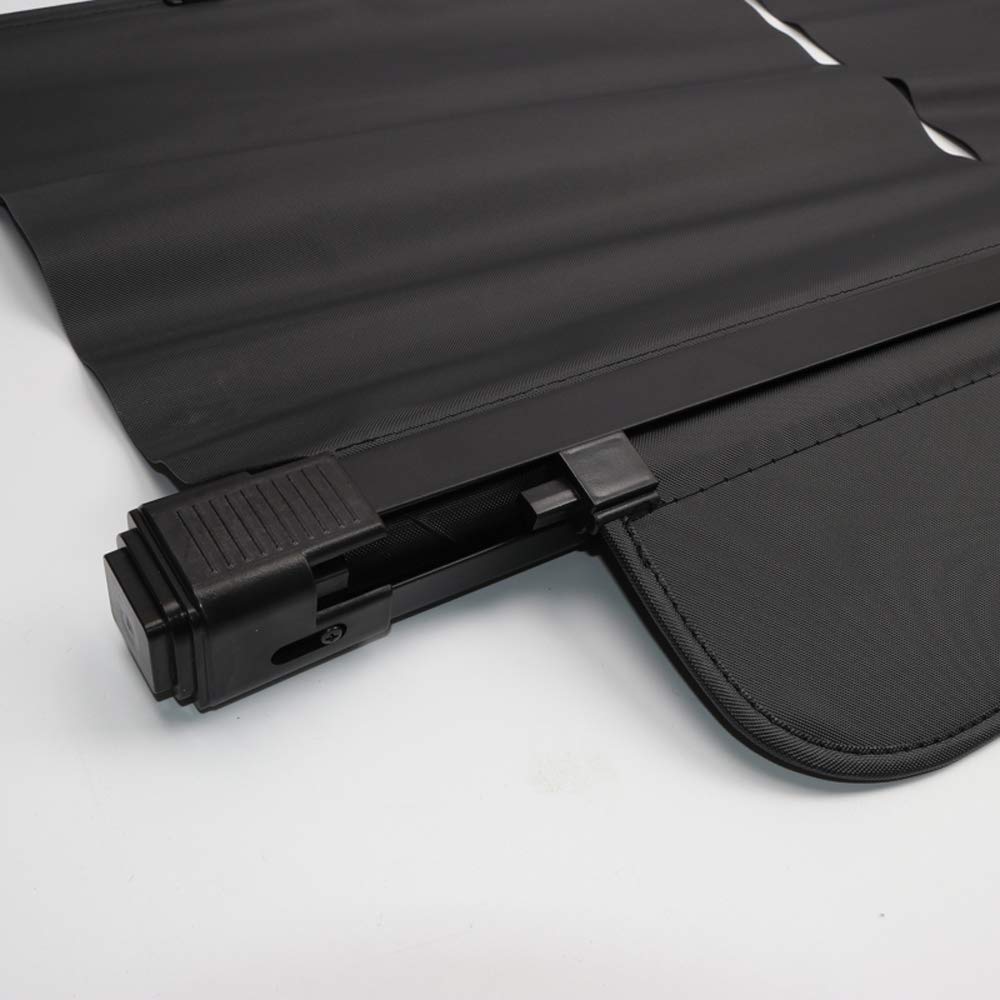 Black Retractable Tonneau Cover for Nissan X-Trail 2008-2013 - Durable Truck Bed Cargo Security Shield | Perfect for Camping, Road Trips & Outdoor Adventures