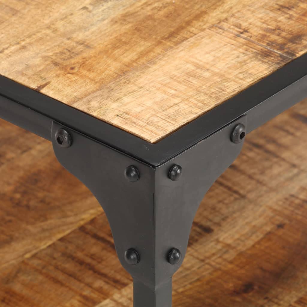 Solid Mango Wood Coffee Table 23.6