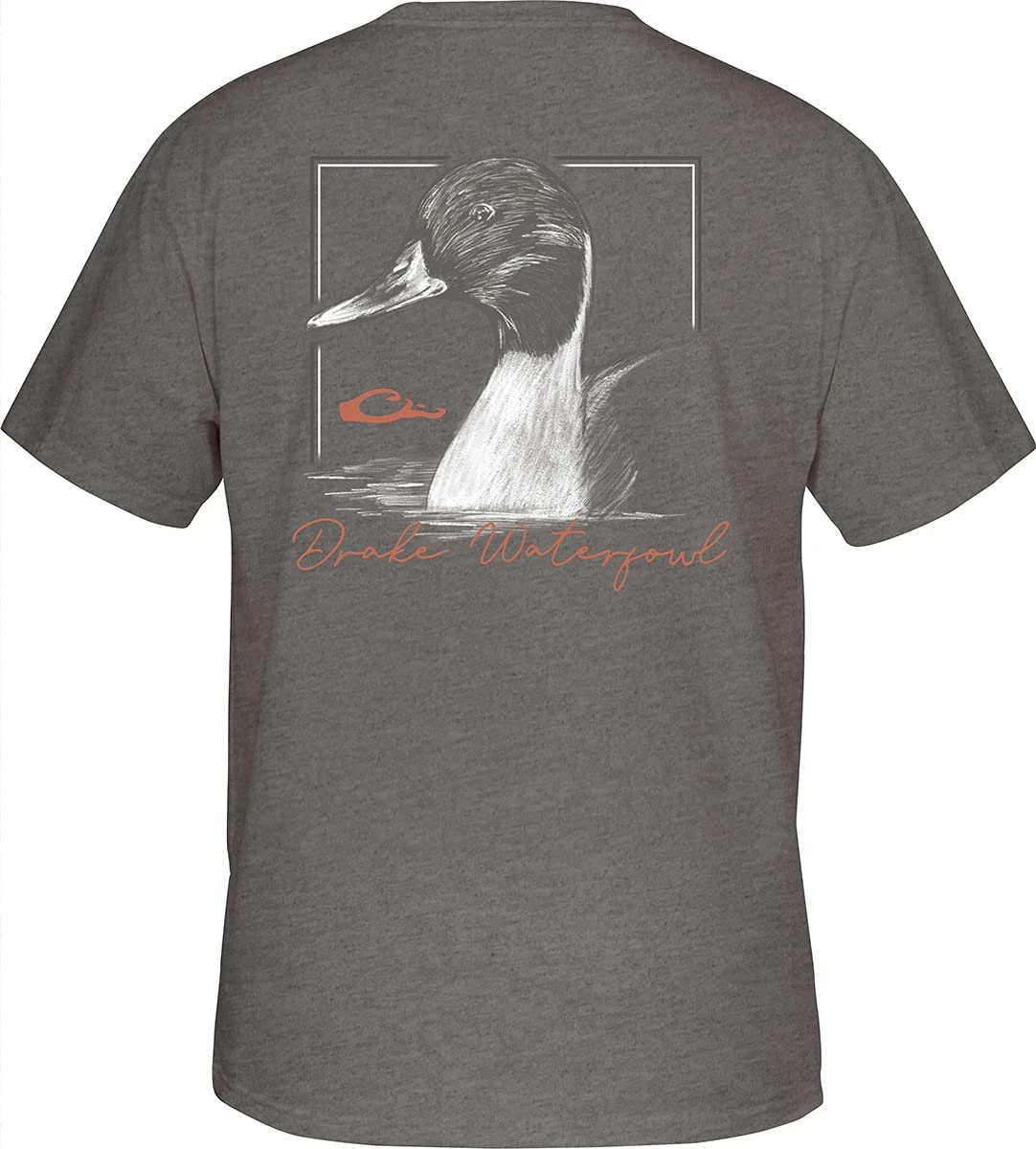 Drake Waterfowl Men's Pintail Short Sleeve T-Shirt - Comfortable Hunting & Outdoor Casual Wear for Summer Adventures