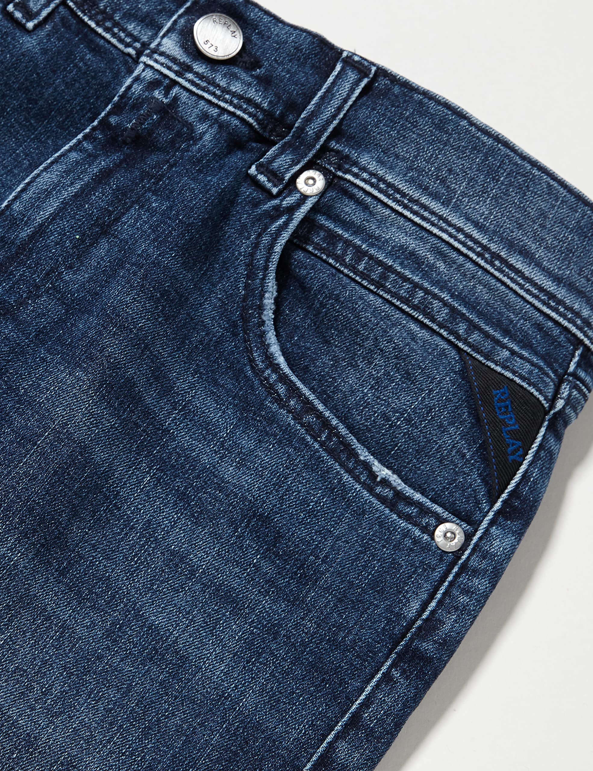 Replay Boys Wallys Jeans - Classic Denim Pants for Kids | Comfortable & Durable Jeans for School, Play & Everyday Wear