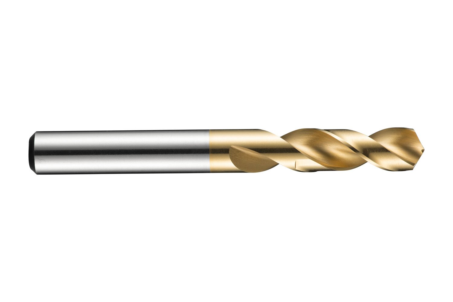 High Speed Steel TiN Coated Screw Machine Drill - 12.3mm Head Diameter, 51mm Flute Length, 102mm Full Length - Perfect for Metalworking, CNC Machining & Precision Drilling