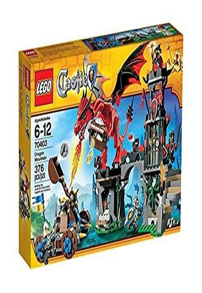 LEGO Dragon Mountain Building Set - Creative Construction Toy for Kids & Adults - Perfect for Playtime, Collecting & Home Decor