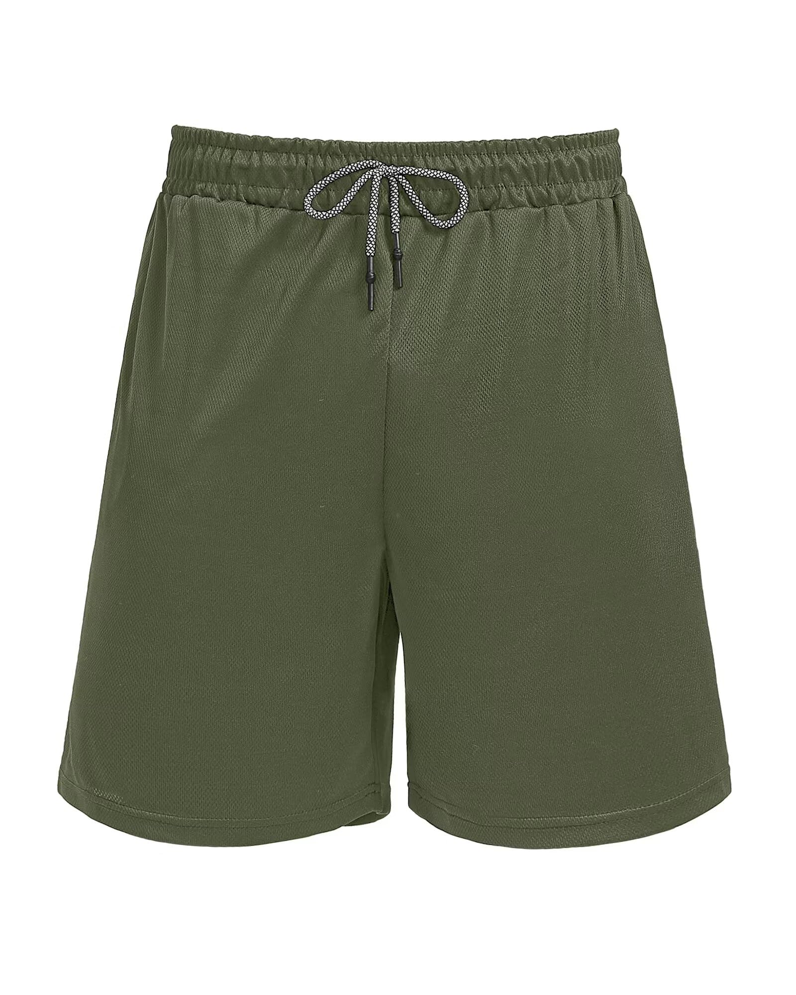 5 Pack Men's 7 Inch Gym Shorts - Breathable Quick-Dry Athletic Running Shorts with Pockets for Workout, Basketball & Jogging - Perfect for Gym, Sports & Outdoor Activities