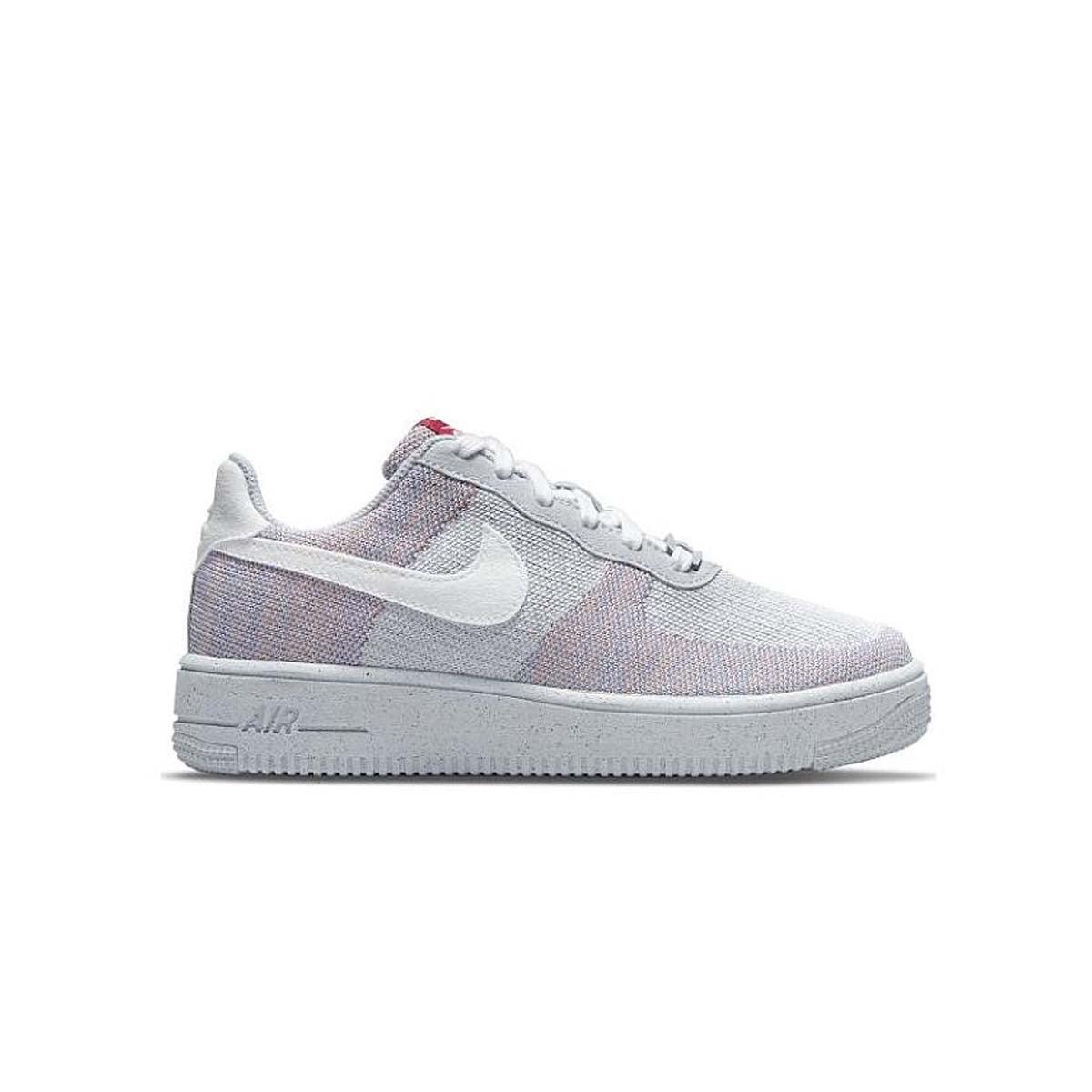 Nike GS Air Force 1 Crater Flyknit Sneakers - Eco-Friendly Women's & Kids' Basketball Shoes for Casual Wear & Street Style Fashion
