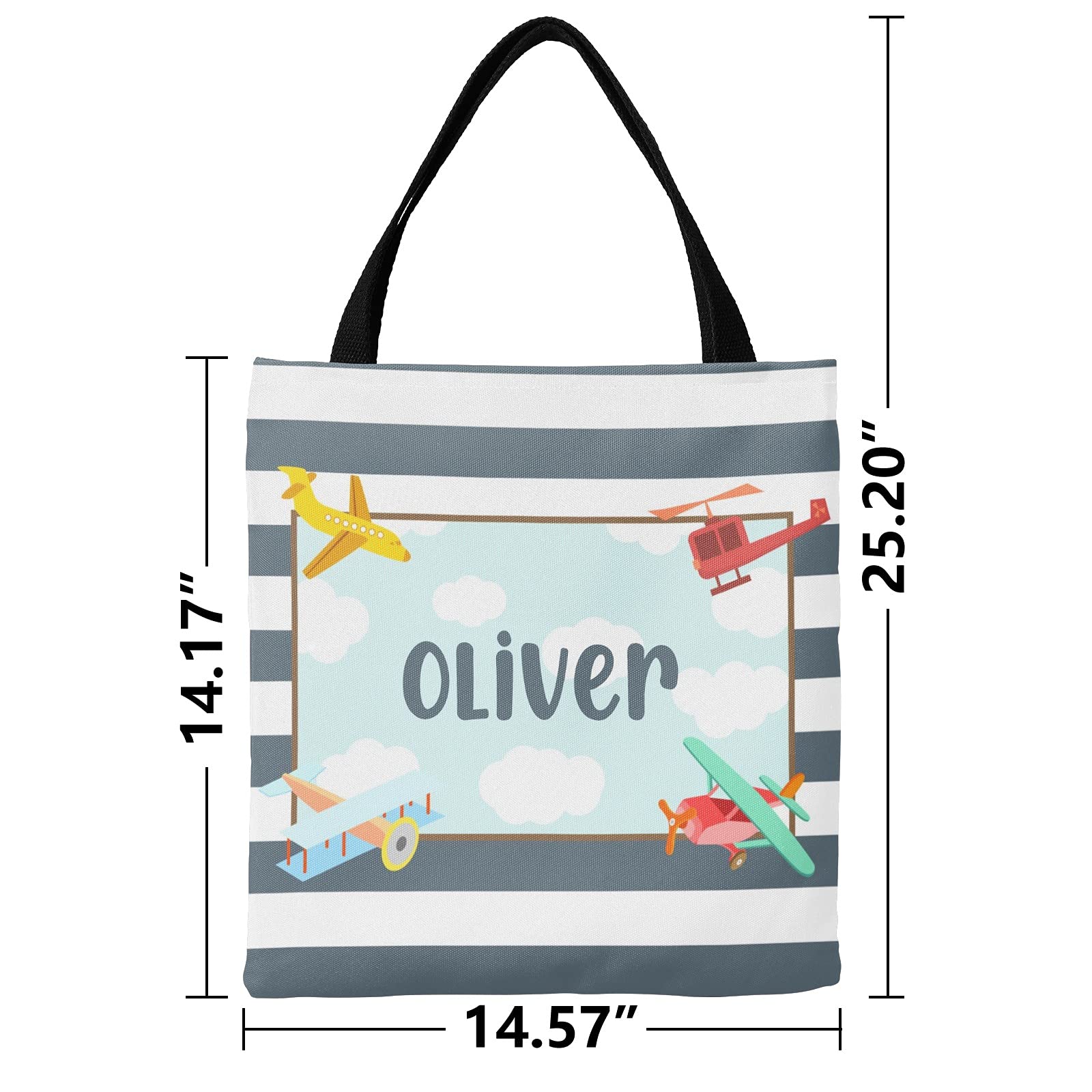 Personalized Canvas Tote Bags for Women & Kids - Eco-Friendly Reusable Shopping Bags for Groceries, Beach, Travel & Daily Use | Customizable Gift Idea