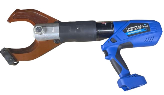 Aiko 18V 5.0Ah Cordless Hydraulic Cable Cutter Tool - 105mm Cutting Capacity | Model ED 105C | Perfect for Electrical Work, Construction & Industrial Applications