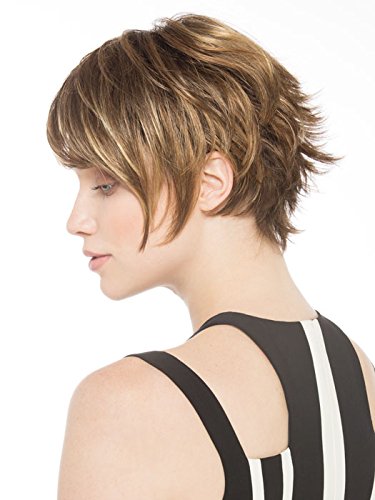 Ellen Wille Sky Synthetic Lace Front Wig - Chocolate Mix Color for Women | Natural Look for Daily Wear, Parties & Special Occasions