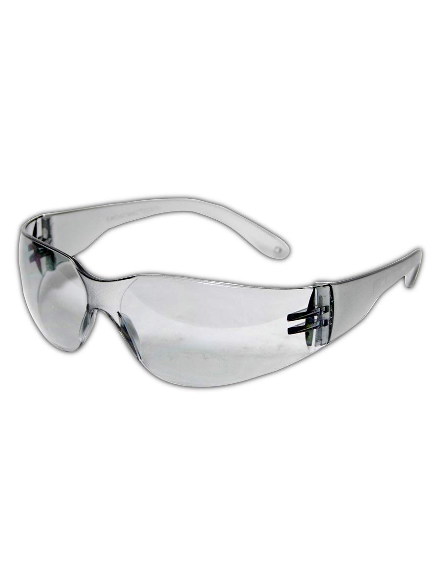 MAGID Wraparound Safety Glasses - ANSI Z87.1 Certified, Anti-Fog & Scratch Resistant for Construction, Woodworking, and DIY Projects