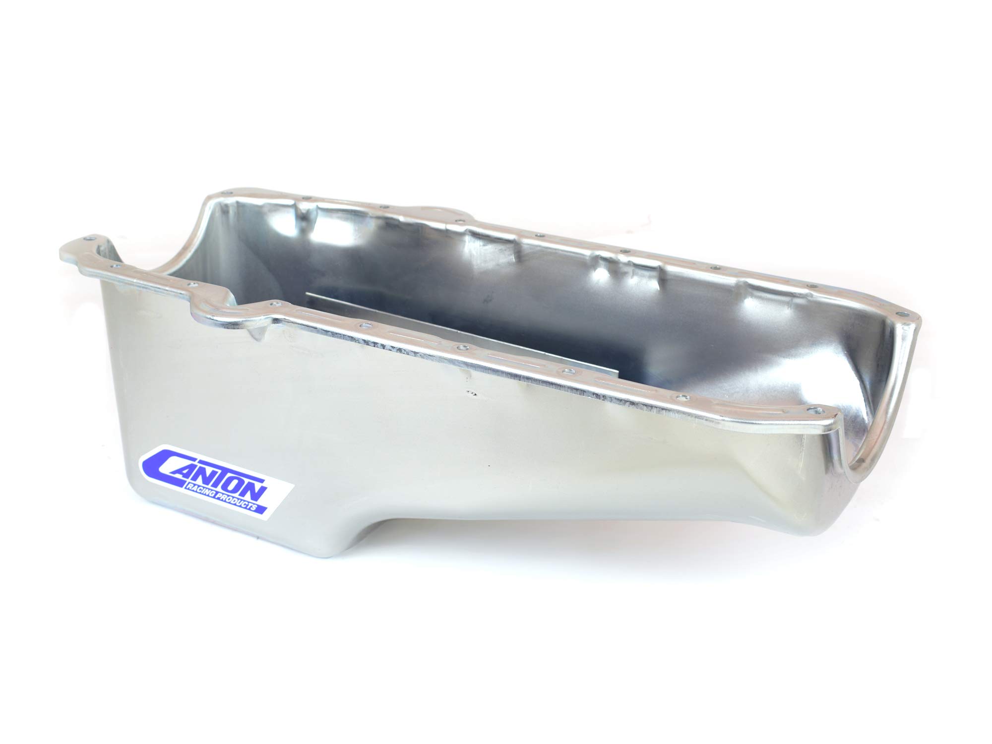 Canton Racing 11-200M Small Block Stock Appearing Circle Track Oil Pan - High Performance Oil Pan for Chevy Small Block Engines - Perfect for Racing, Track Days & Performance Upgrades (1 Pack)