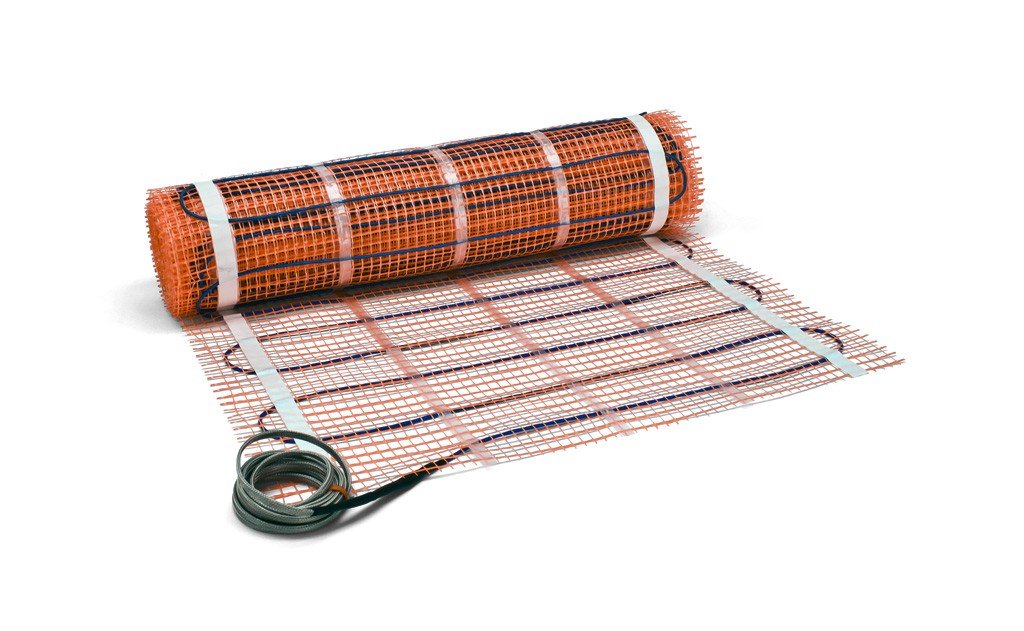 SunTouch 8 ft. x 30 in. 120V Electric Radiant Floor Heating Mat - Warm Floors for Bathroom, Kitchen & Tile Installation | Energy Efficient Underfloor Heating System