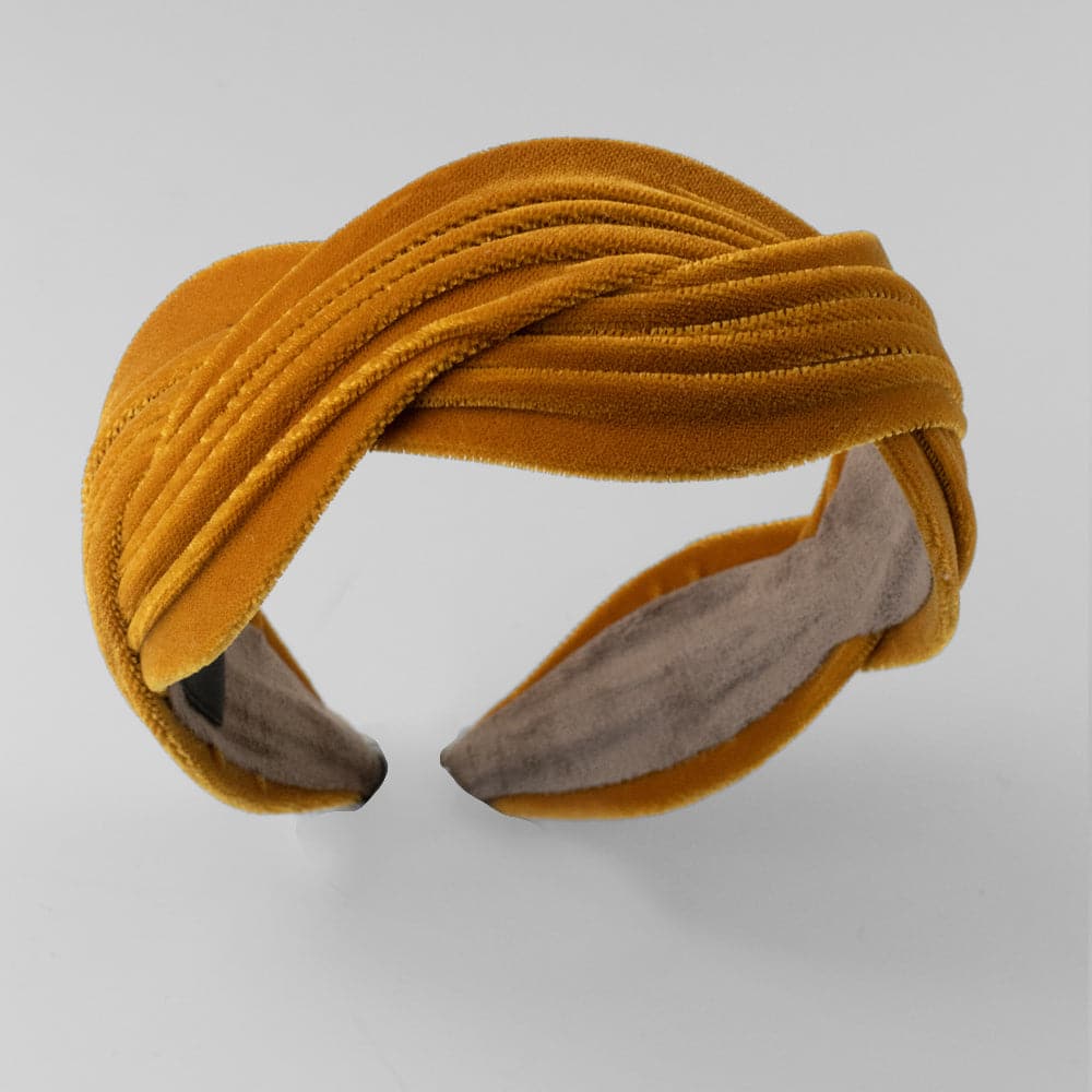 Handmade Velvet Wavy Headband for Women - Soft & Stylish Hair Accessory for Everyday Wear, Parties & Special Occasions
