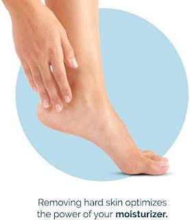 Hilosofy Foot Roller Callus Remover - Hard & Dead Skin Remover for Cracked Heels - Pedicure Tool for Smooth Feet Care - Perfect for Home Spa & Pedicure Treatments