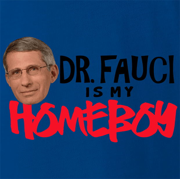 Dr. Fauci T-Shirt - Funny Science & Medical Humor Gift for Healthcare Workers - Perfect for Halloween, Cosplay & Political Satire Costumes