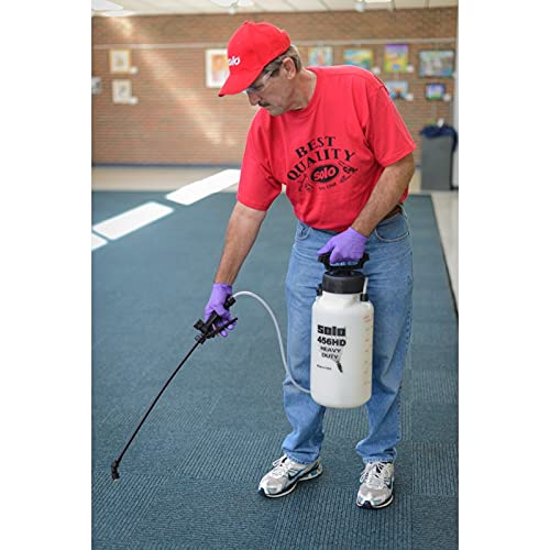 SOLO 456-HD 2.25-Gallon Heavy-Duty Tank Sprayer with Viton Seals & O-Rings - Professional Weed Killer, Pesticide & Fertilizer Applicator for Lawn, Garden & Agricultural Use