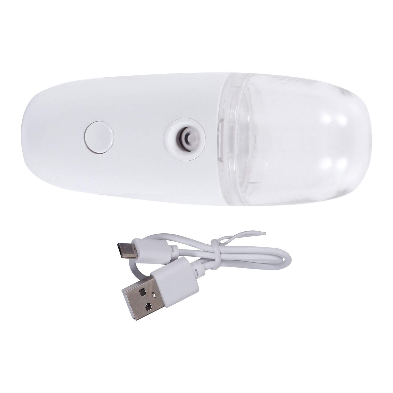 Beaupretty 2-Pack Hydrating Facial Mister Spray Bottle & Mini Steamer - Portable Handheld Face Mist Sprayer for Eyelash Cleaning, Skin Hydration | Travel-Friendly Plastic Sprayer for Home, Spa & On-The-Go Use