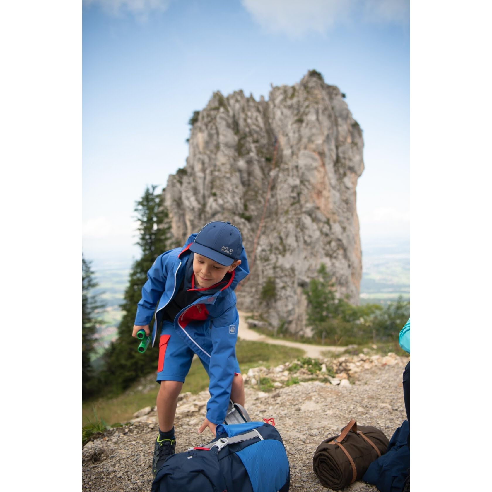 Jack Wolfskin Kids' Active Shorts - Unisex Outdoor & Sports Shorts for Hiking, Running, and Summer Adventures