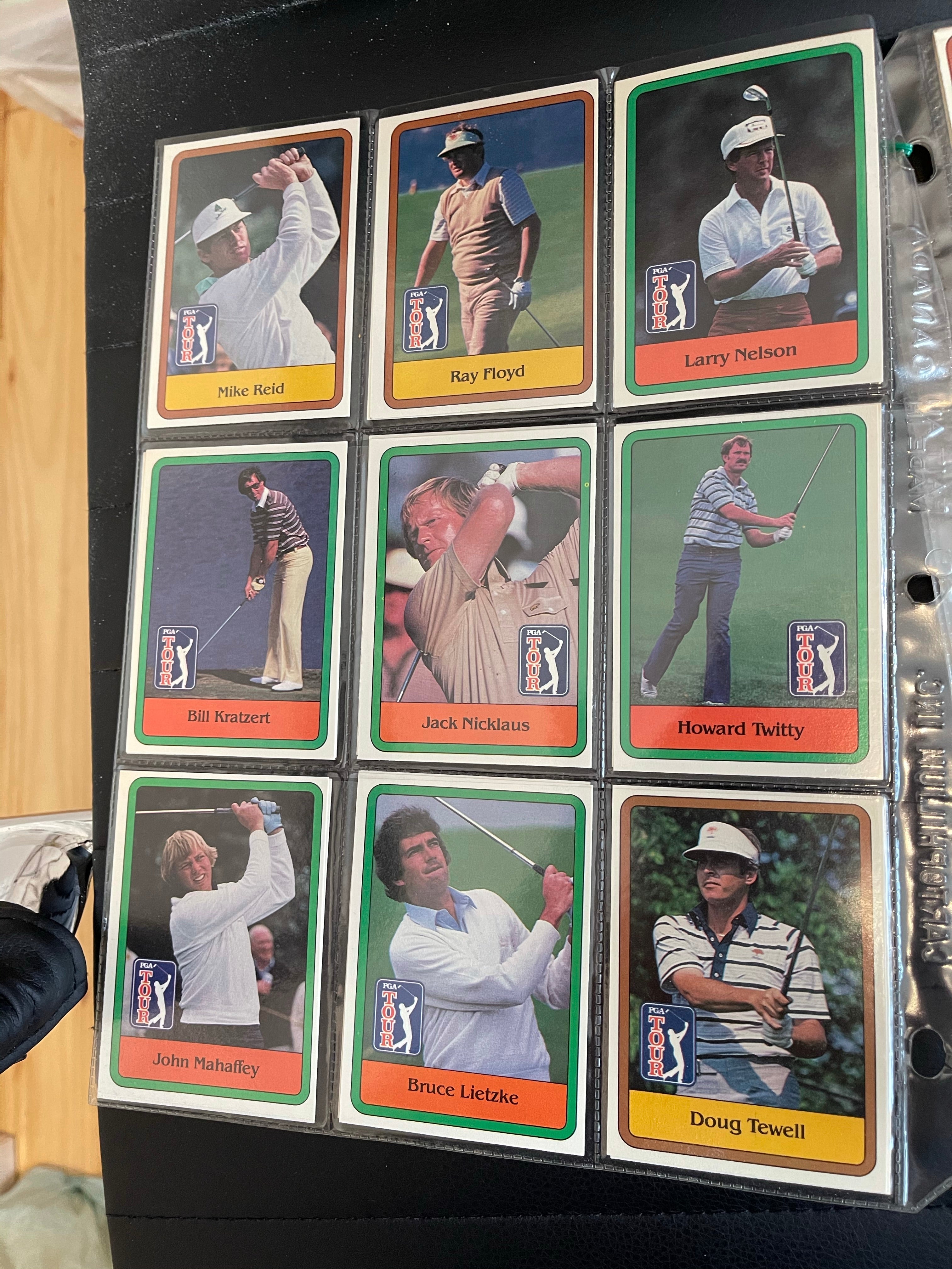 **1981 PGA Golf First Series Complete High-Grade Rare Trading Cards Set - Perfect for Collectors, Display, and Sports Memorabilia Enthusiasts**