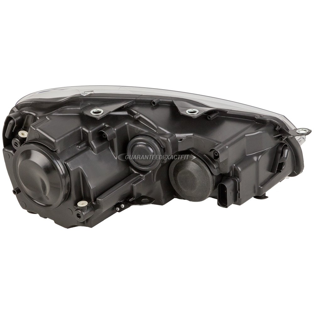 VW Golf City GTI Left Driver Side Headlight Assembly - BuyAutoParts 16-02147AN New Replacement Headlamp for 2016-2020 Models | Perfect for Night Driving & Auto Restoration Projects