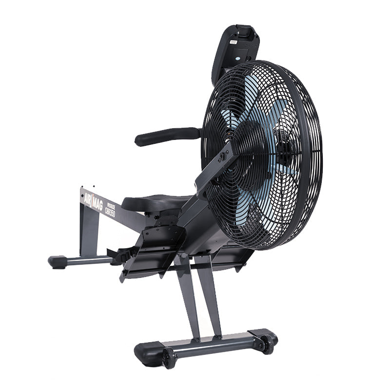 Orbit OBR350 Rowing Machine for Home Gym - Quiet Magnetic Rower with LCD Monitor & 8 Resistance Levels - Perfect for Full Body Workout, Cardio Training & Weight Loss