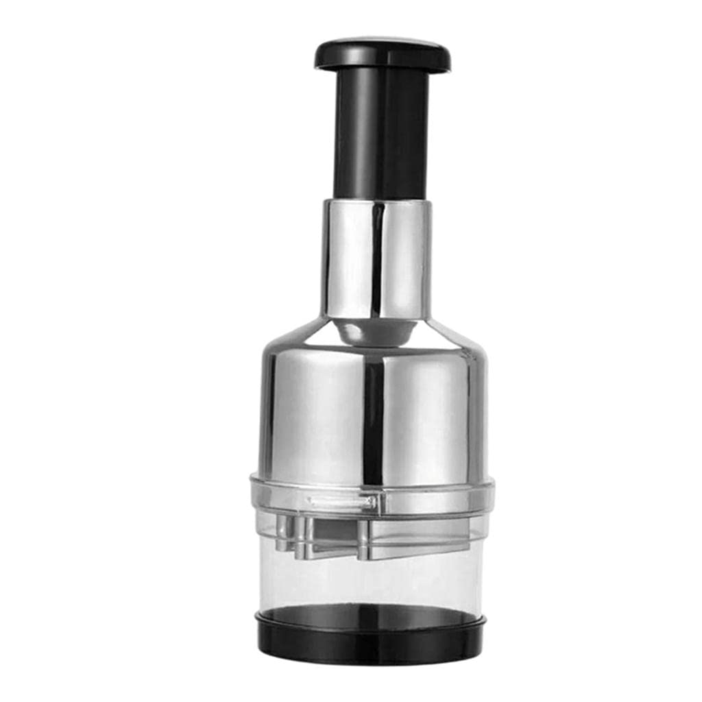 Multi-Functional Onion Chopper & Garlic Press - Kitchen Gadget for Fast Dicing, Slicing & Mincing - Perfect for Salads, Salsas, Stir-Fries & Meal Prep