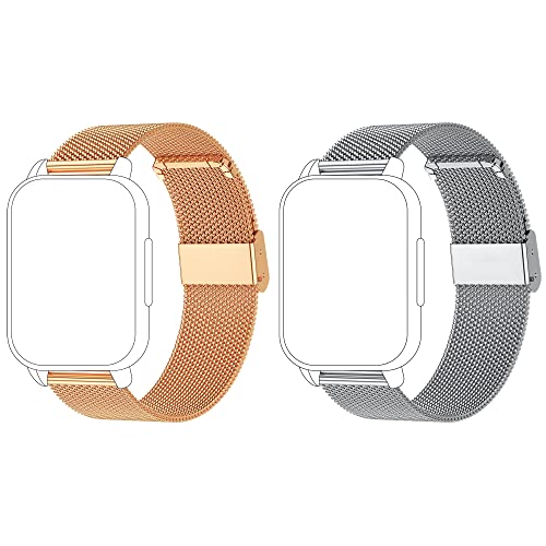 Stainless Silver + Stainless Rosegold