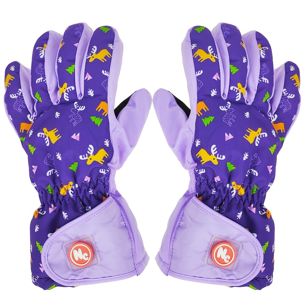 **Cartoon Toddler Winter Gloves for Kids - Warm & Cold-Proof Gloves for Boys & Girls - Perfect for Snow Play, Outdoor Activities & Winter Adventures**