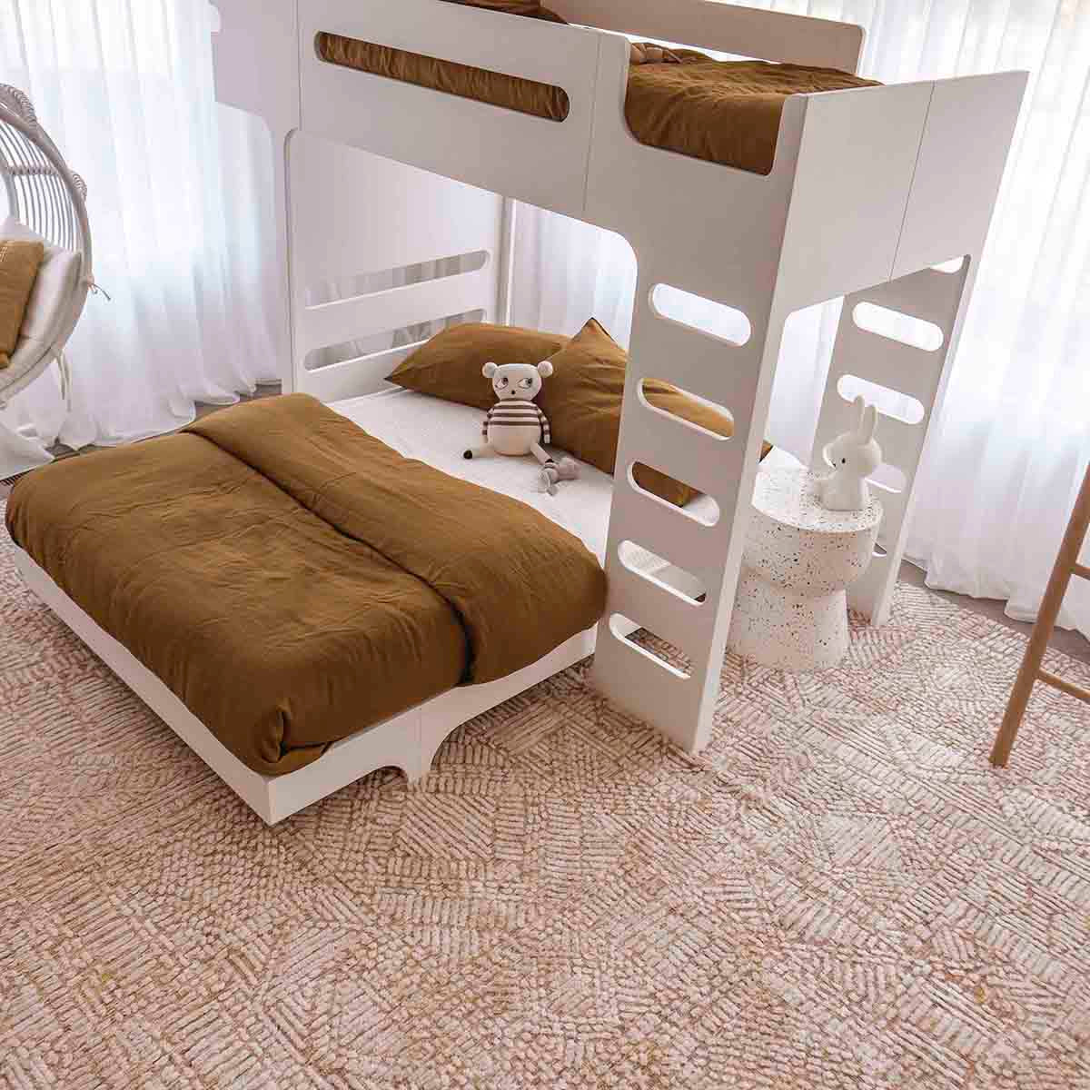 Jordan Geometric Modern Rug - Stylish Non-Slip Area Rug for Living Room, Bedroom & Office - Premium Home Decor Carpet with Trendy Design