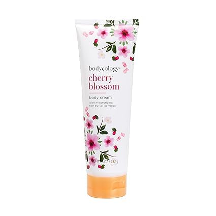 Cherry Blossom Body Lotion for Women - 8 oz Hydrating Moisturizer for Dry Skin - Floral Scented Cream for Daily Use & Spa Nights