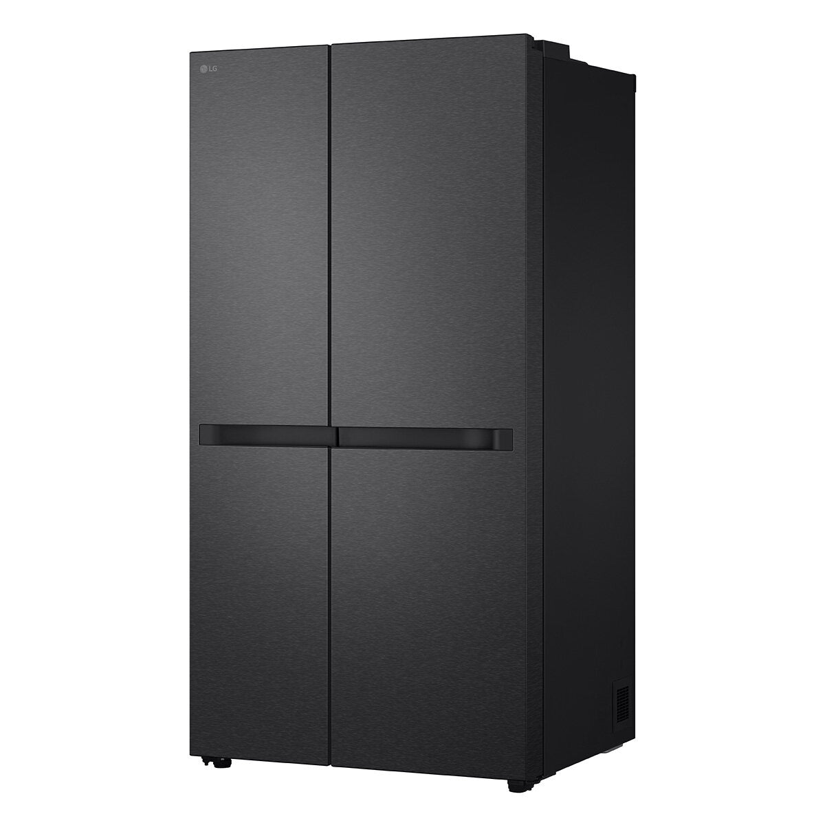 LG 664L Side by Side Refrigerator with Ice Maker - Matte Black (GS-B599MBL) - Energy Efficient Large Capacity Fridge for Modern Kitchen & Open Floor Plan Homes