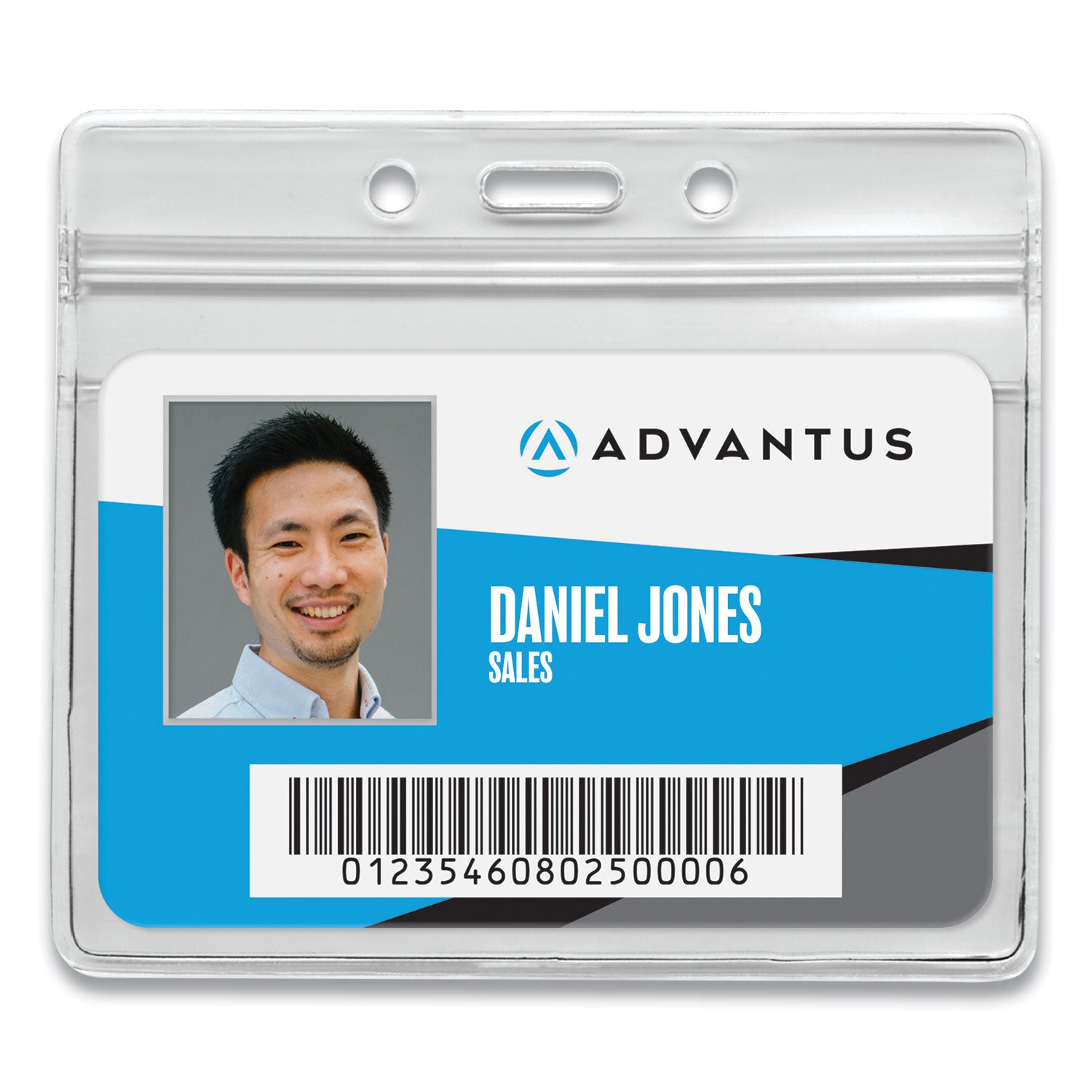 Advantus Horizontal ID Badge Holders - 4.13