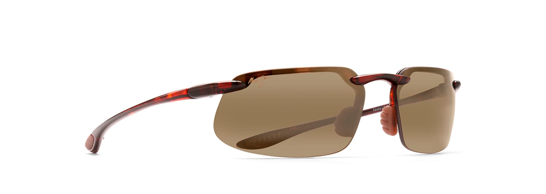Maui Jim Kanaha Polarized Rimless Sunglasses for Men & Women - UV Protection, Lightweight & Comfortable - Perfect for Driving, Beach, and Outdoor Activities