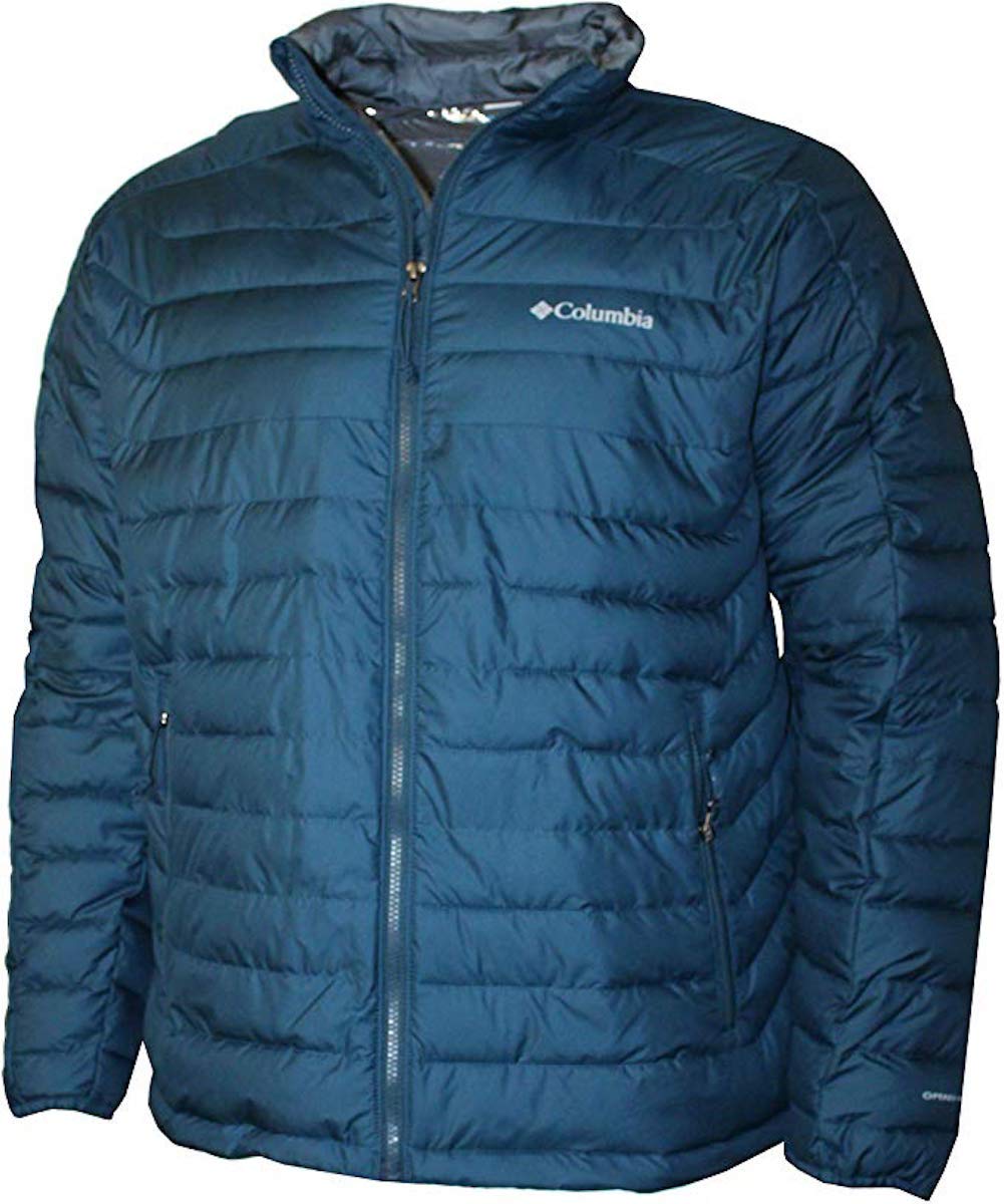 Columbia Men's White Out II Omni-Heat Insulated Puffer Jacket - Waterproof Winter Coat for Hiking, Skiing & Outdoor Activities
