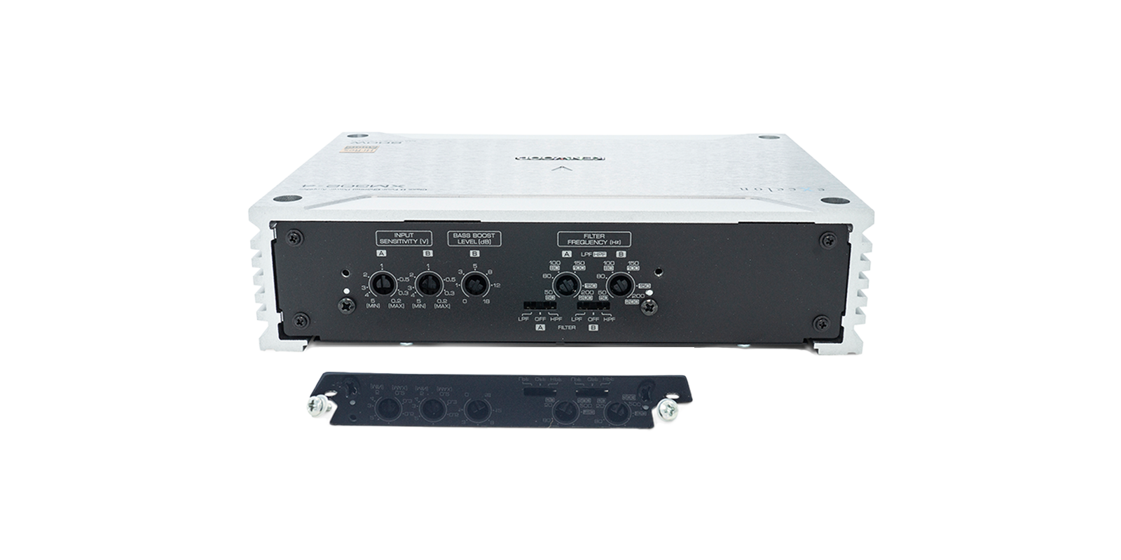 KENWOOD XM302 4-Channel Marine & Motorsports Amplifier - 1000W High Power Audio System for Boats, Cars & Motorcycles | Perfect for Marine Audio & Vehicle Sound Upgrades