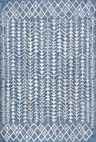 Blue/Ivory