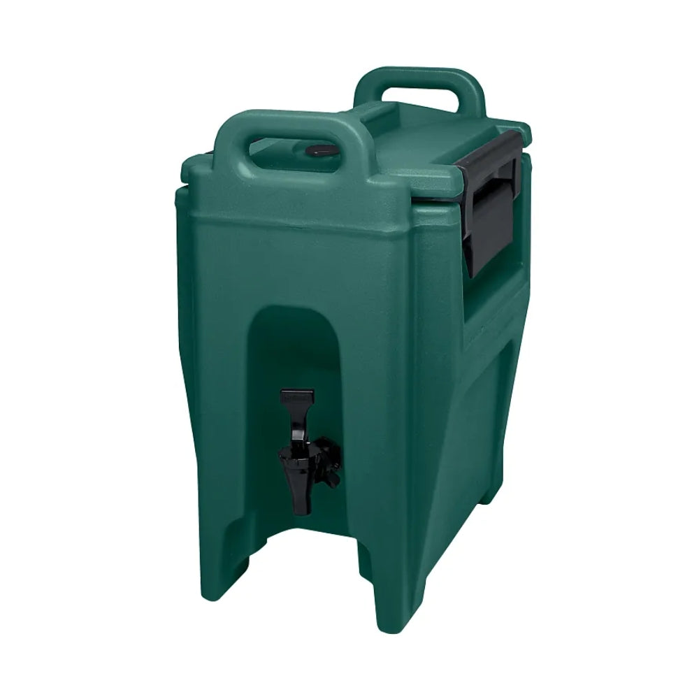 Cambro UC250519 Ultra Camtainer 2.75 Gallon Insulated Beverage Dispenser - Green | Commercial & Home Use for Coffee, Tea, Lemonade, Iced Drinks | Perfect for Restaurants, Cafes, Parties & Events
