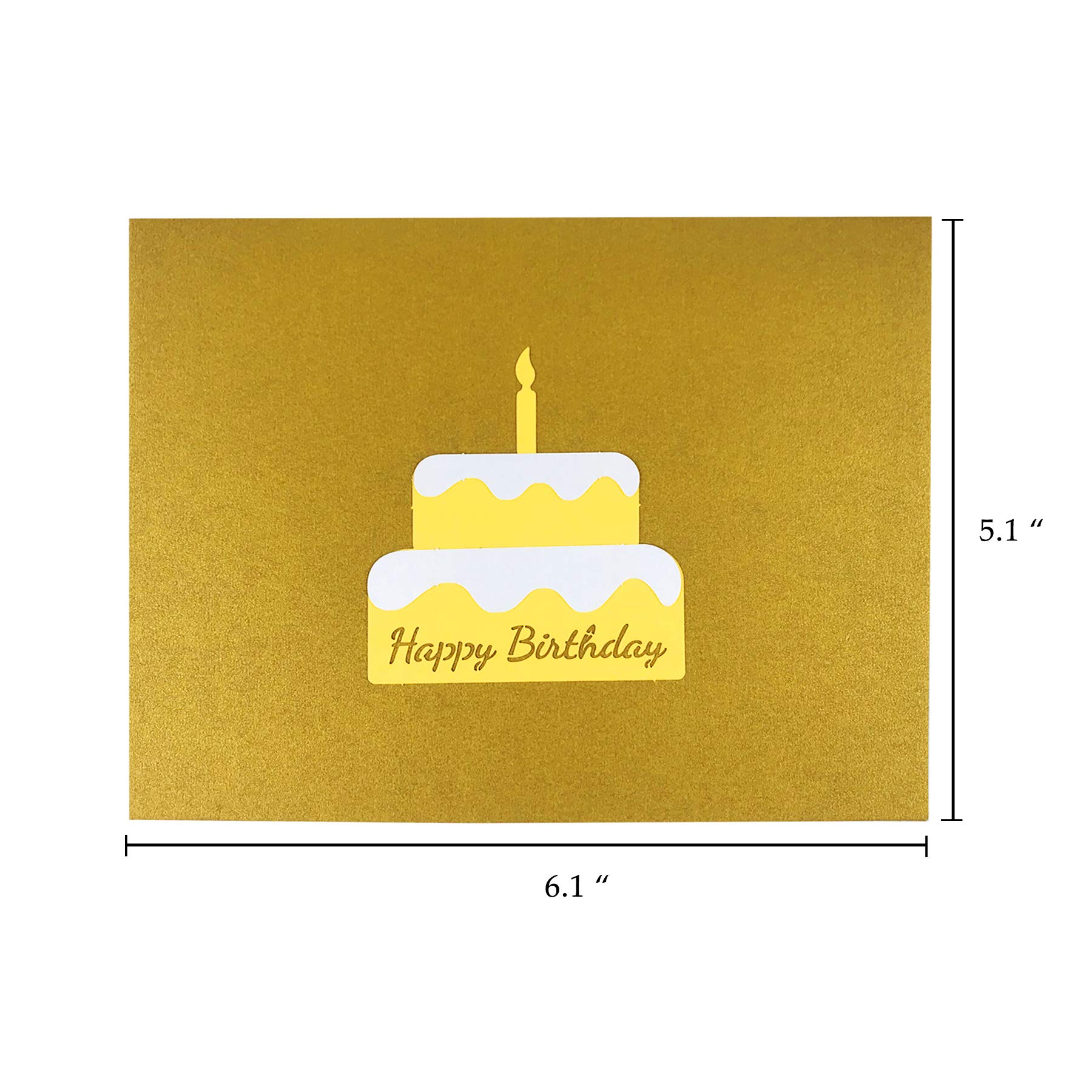 3D Pop Up Birthday Cards - Laser Cut Greeting Cards with Envelopes for Mom, Wife, Sister, Boy, Girl & Friends | Perfect for Birthdays, Anniversaries & Special Occasions
