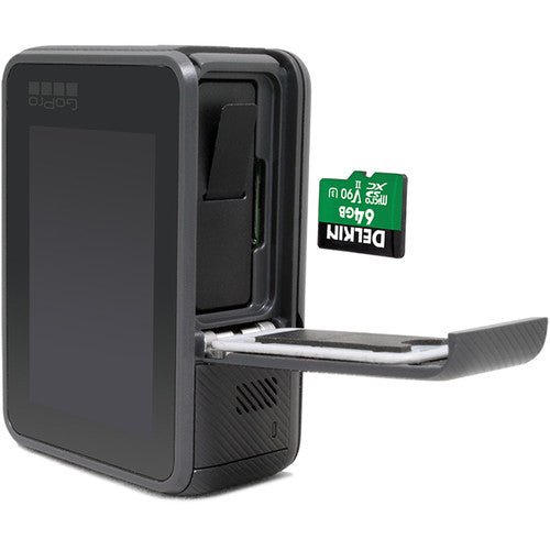 Delkin Devices 64GB POWER UHS-II microSDXC Memory Card with Adapter - High Speed for 4K Video, DSLR Cameras, Drones & Action Cameras