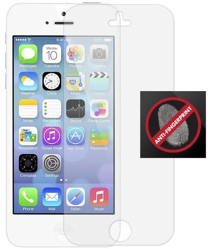 Premium Anti-Gloss Wireless Screen Protector for Apple iPhone 5c - 3-Pack Crystal Clear Protection - Retail Packaging - Perfect for Office, Travel & Everyday Use