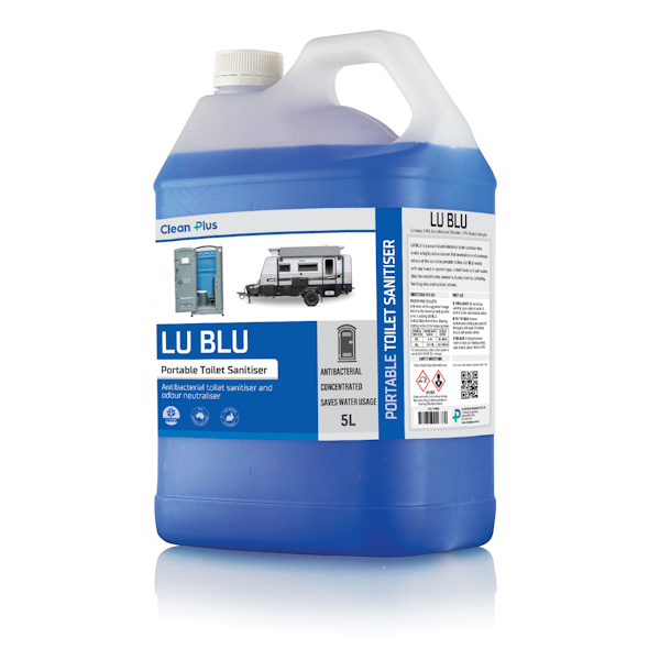 Clean Plus Lu Blu Portable Toilet Sanitiser - Travel & Camping Essential for Odor Elimination & Hygiene