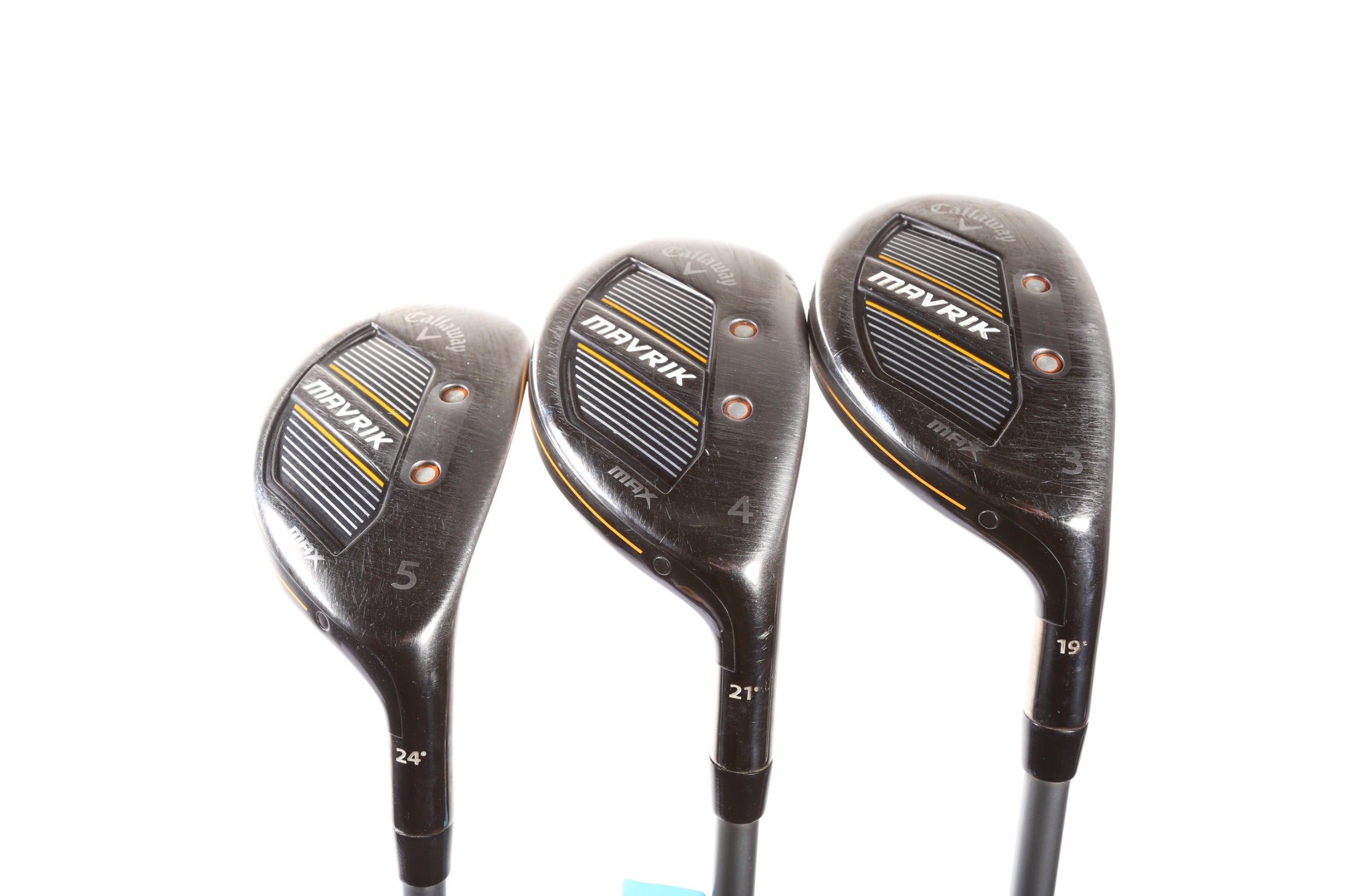 Callaway Mavrik Max Hybrid Golf Club Set - Right Handed 3H, 4H, 5H with Seniors Flex | Perfect for Senior Golfers & High Handicap Players | Improve Your Long Game on the Fairway