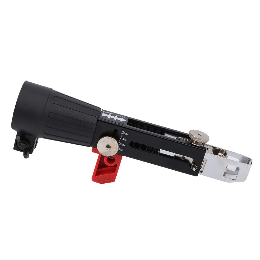 **Electric Drill Chain Attachment Set - Automatic Nail Gun Adapter for Woodworking | Compatible with Cordless Power Drills | DIY & Professional Woodwork Projects**    *(Use Cases: Perfect for furniture making, cabinetry, framing, and other woodworking tasks with your electric drill.)*
