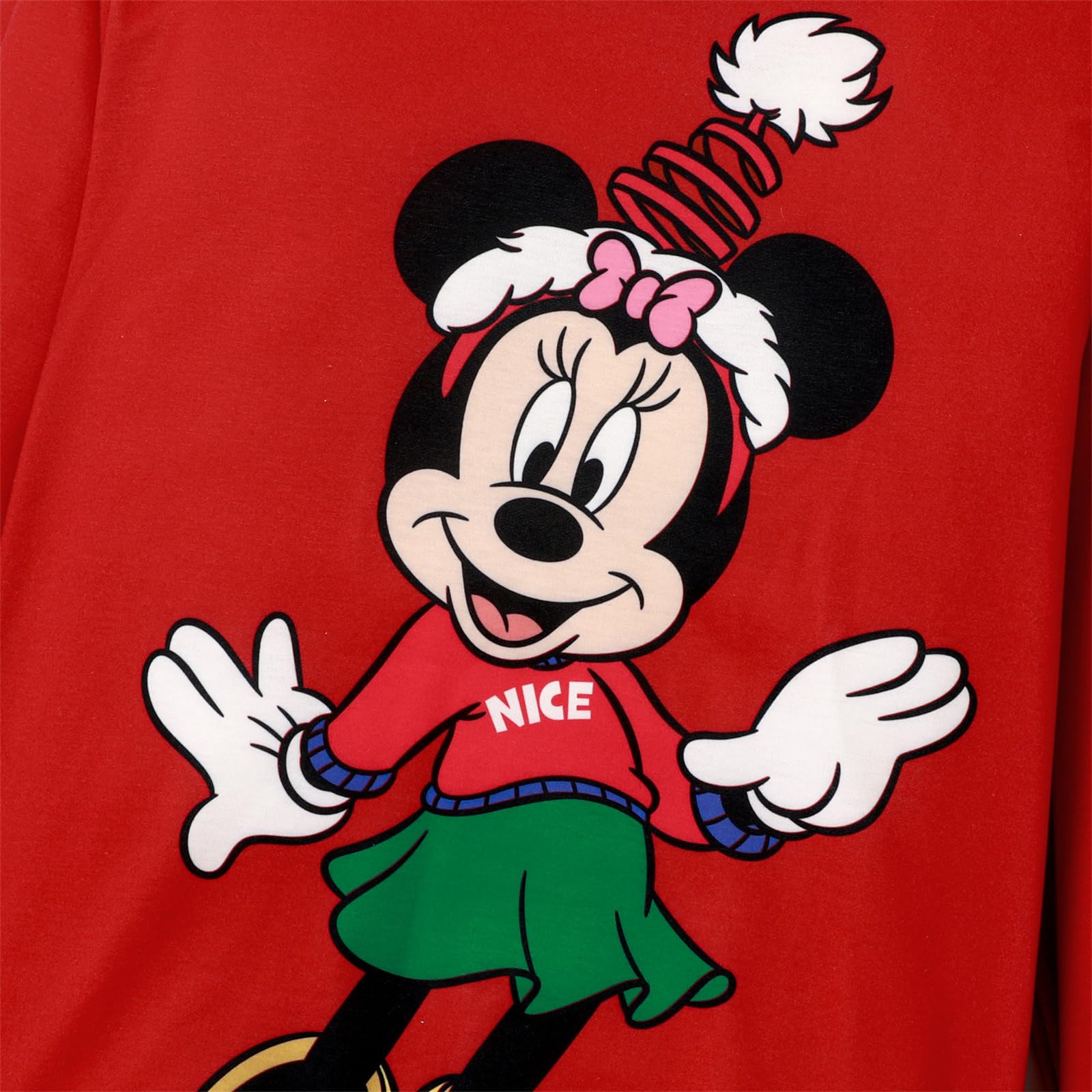 Disney Christmas Sweatshirt - Funny Holiday Family Matching Outfits for Christmas Parties & Family Photos