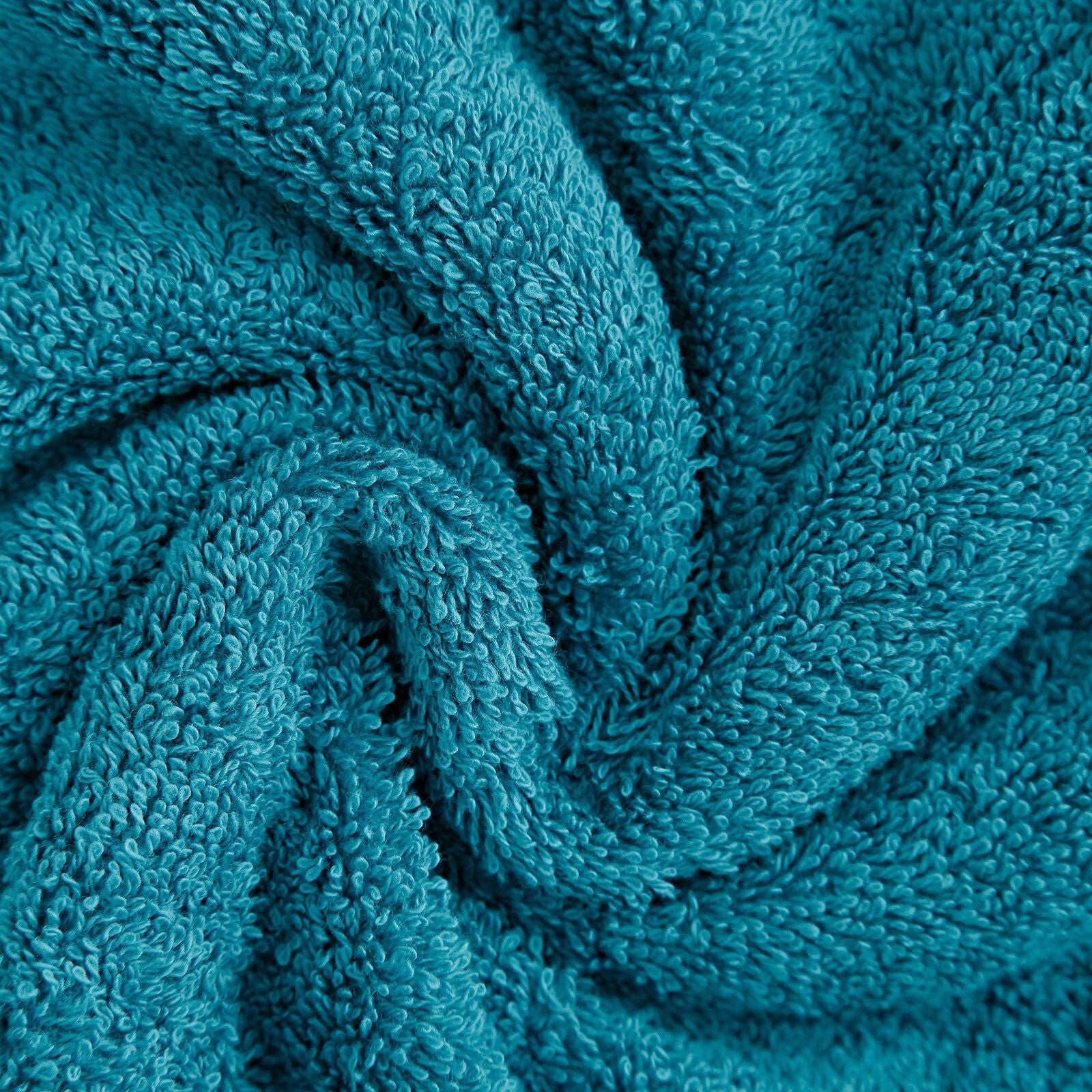 Premium 4-Piece Cotton Hand Towels Set by Linenland - Soft & Absorbent Bath Towels in Blue - Perfect for Bathroom, Spa, and Guest Use